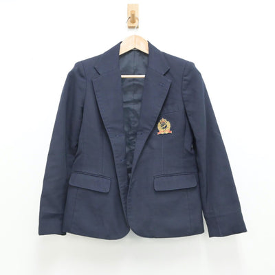 【中古】福岡県 中間東中学校 女子制服 4点（ブレザー・シャツ・スカート）sf016157