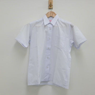 【中古】福岡県 中間東中学校 女子制服 2点（シャツ・スカート）sf016158