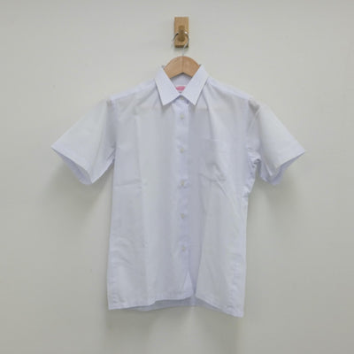 【中古】福岡県 中間東中学校 女子制服 2点（シャツ・スカート）sf016159