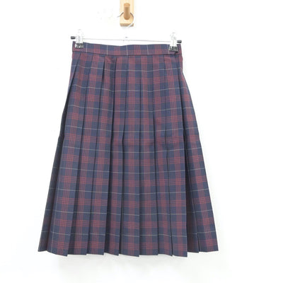 【中古】福岡県 中間東中学校 女子制服 2点（シャツ・スカート）sf016159