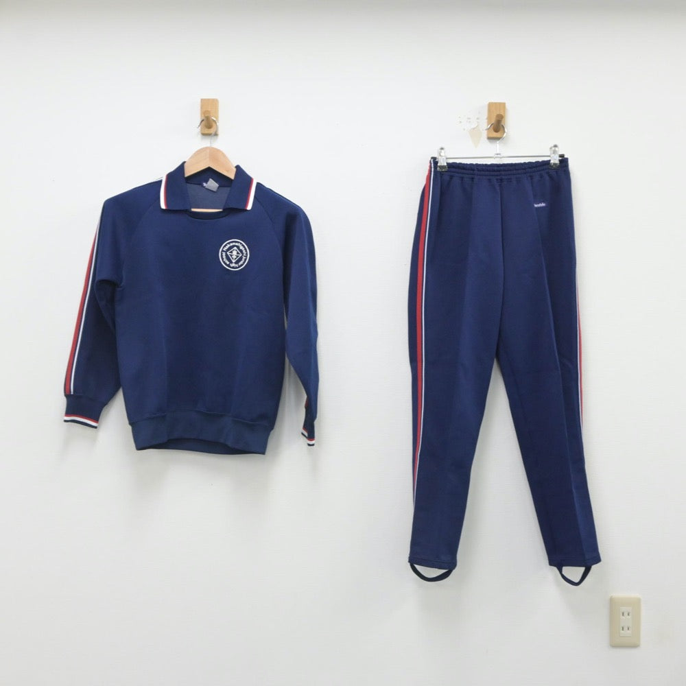 中古制服】福岡県 中間東中学校 女子制服 2点（ジャージ 上