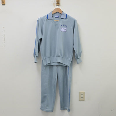 【中古】群馬県 第四中学校 女子制服 4点（体操服 上・体操服 下・ジャージ 上・ジャージ 下）sf016162