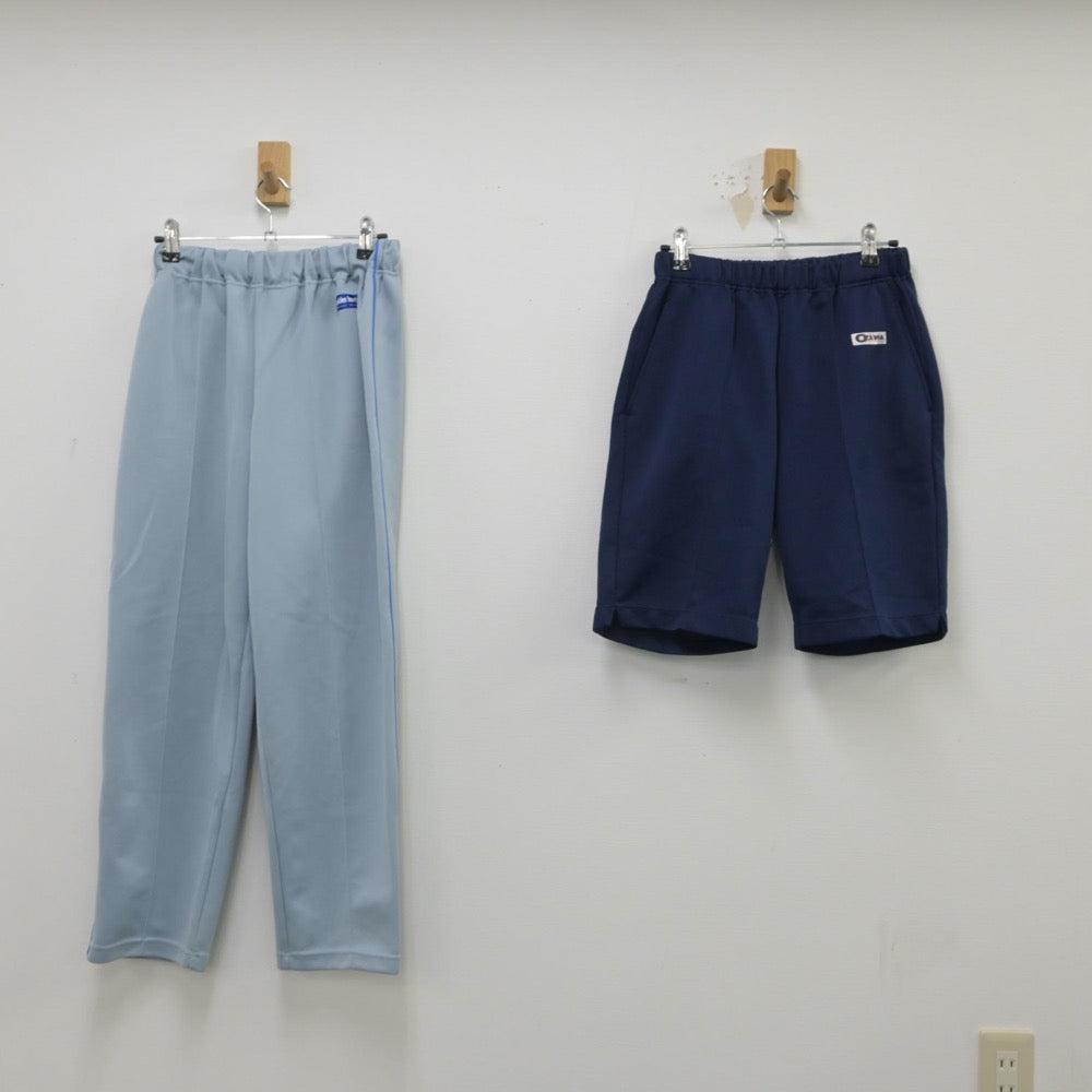 【中古】群馬県 第四中学校 女子制服 4点（体操服 上・体操服 下・ジャージ 上・ジャージ 下）sf016162