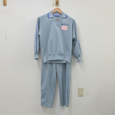 【中古】群馬県 第四中学校 女子制服 4点（体操服 上・体操服 下・ジャージ 上・ジャージ 下）sf016163