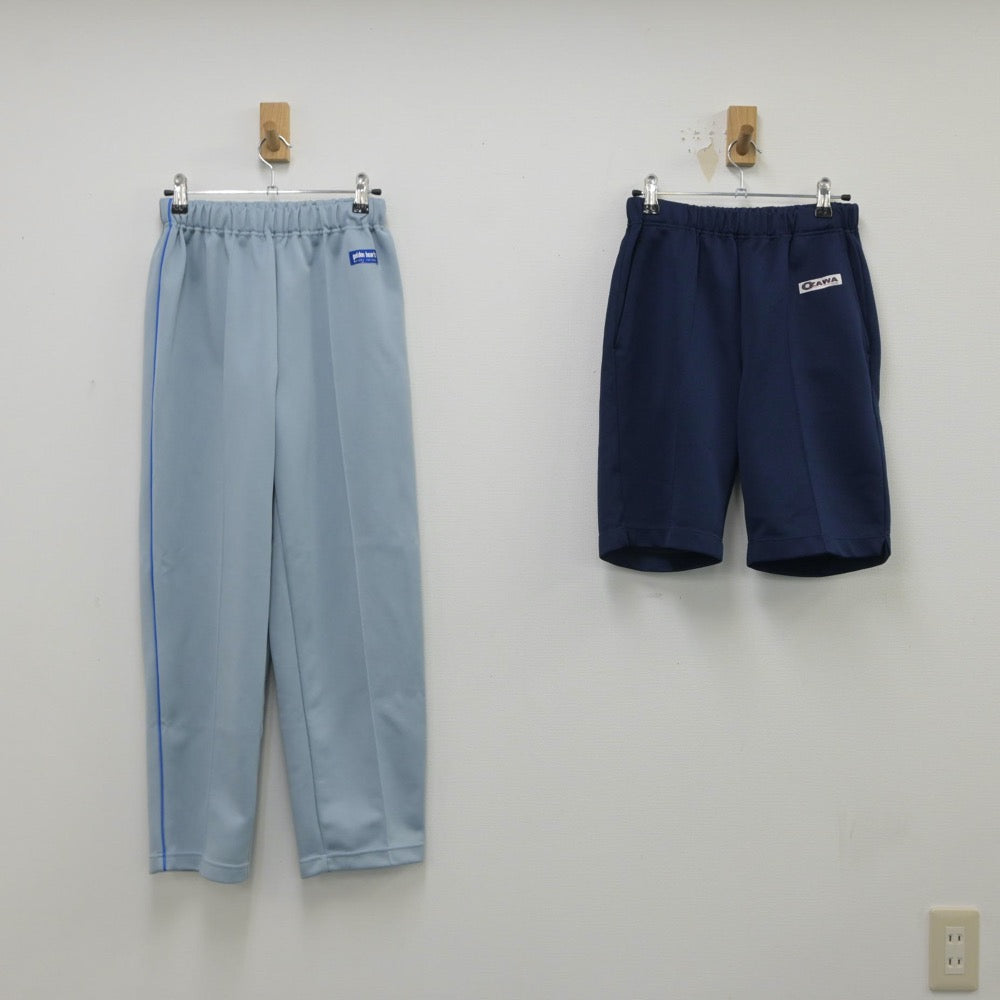 【中古】群馬県 第四中学校 女子制服 4点（体操服 上・体操服 下・ジャージ 上・ジャージ 下）sf016164