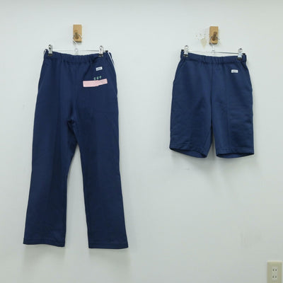 【中古】新潟県 吉田中学校 女子制服 4点（体操服 上・体操服 下・ジャージ 上・ジャージ 下）sf016169