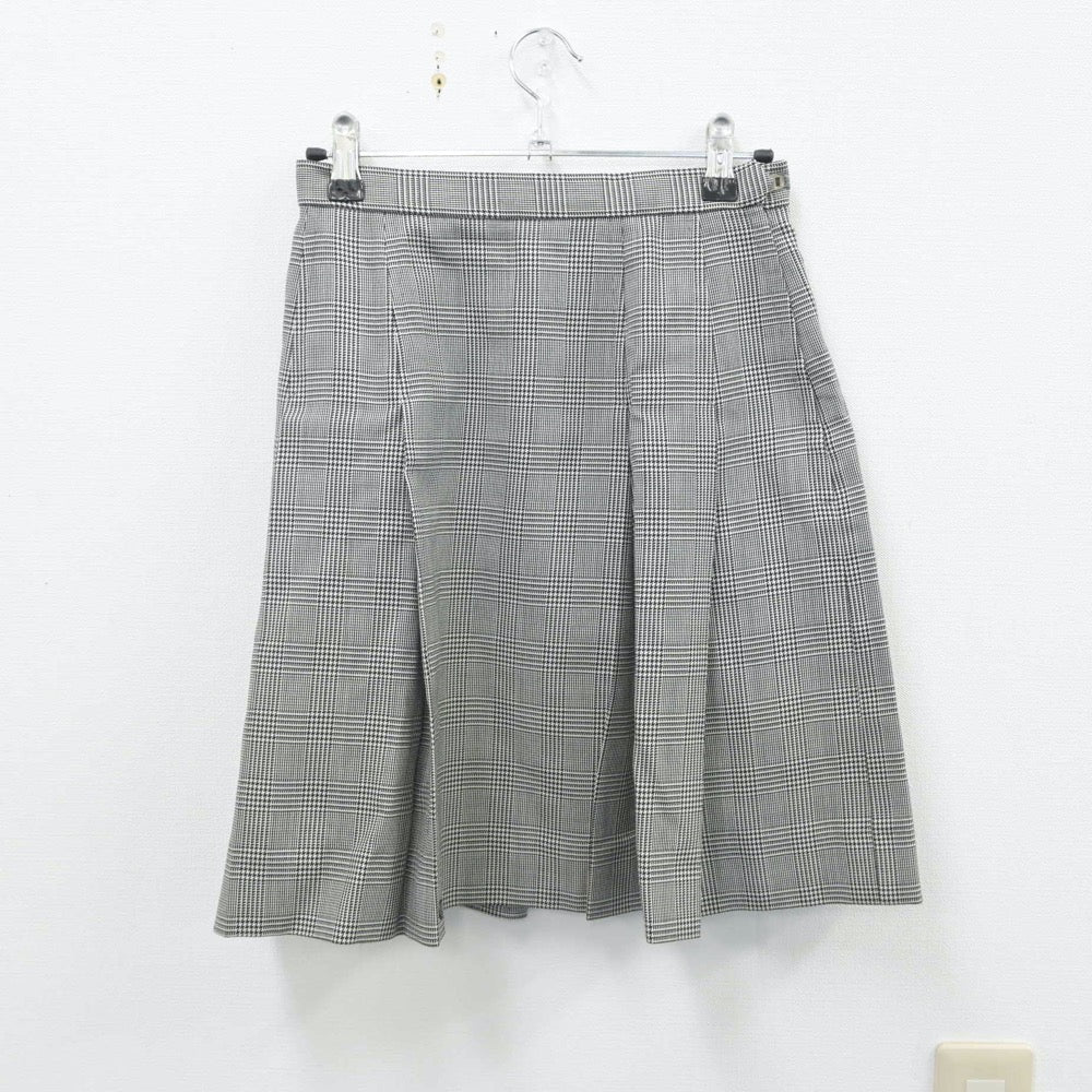 【中古】茨城県 東洋大学附属牛久高等学校 女子制服 5点（ブレザー・ニット・ベスト・スカート）sf016178