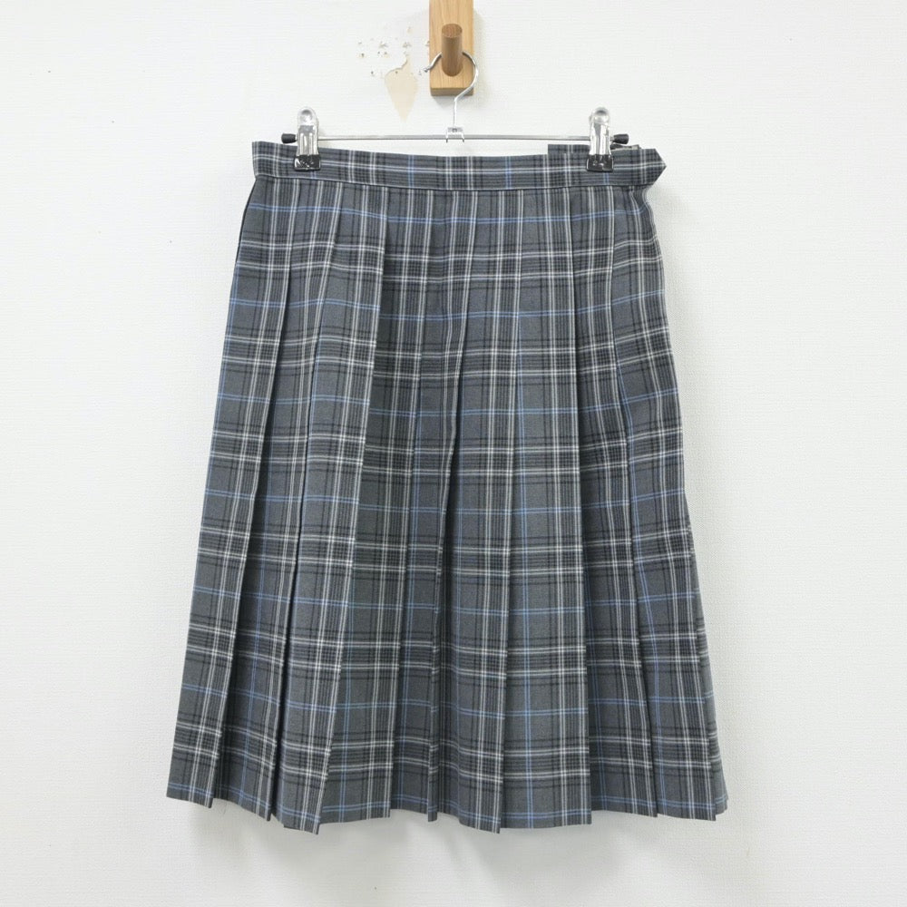 【中古】埼玉県 細田学園高等学校 女子制服 3点（ニット・スカート）sf016181