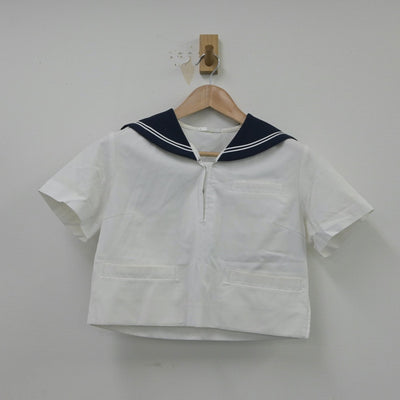 【中古】山形県 商業高等学校 女子制服 2点（セーラー服）sf016183