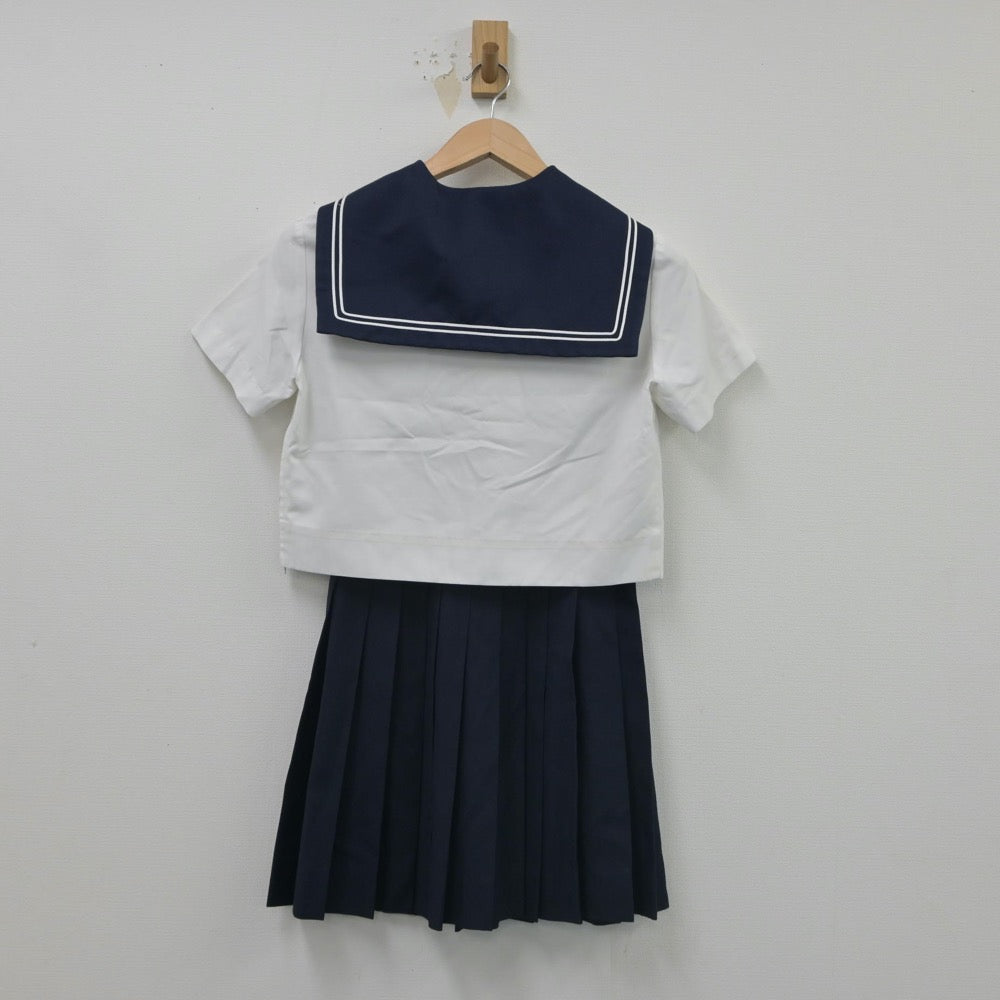 中古制服】山形県 商業高等学校 女子制服 4点（セーラー服