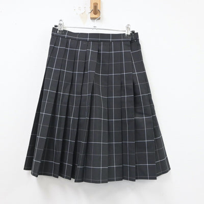 【中古】埼玉県 埼玉栄高等学校 女子制服 2点（ニット・スカート）sf016187