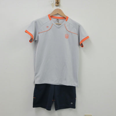 【中古】埼玉県 埼玉栄高等学校 女子制服 2点（体操服 上・体操服 下）sf016189