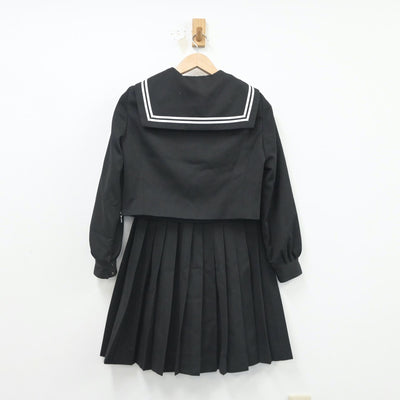 【中古】愛知県 音羽中学校 女子制服 3点（セーラー服・スカート）sf016191