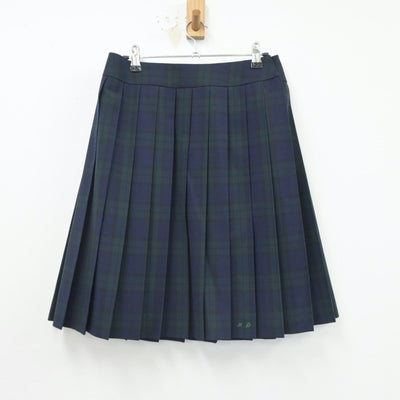 【中古】埼玉県 本庄第一高等学校 女子制服 4点（シャツ・ニットベスト・スカート）sf016207