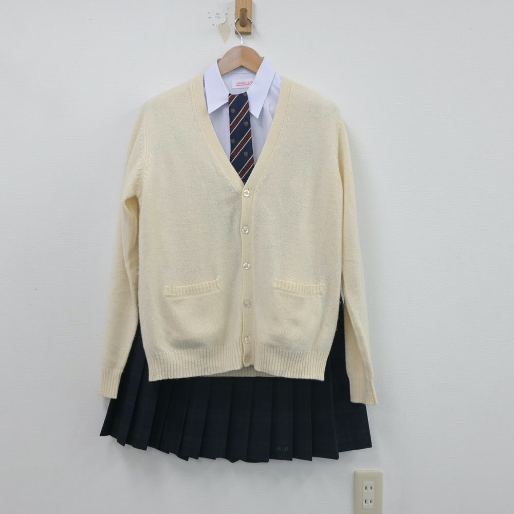 【中古】埼玉県 本庄第一高等学校 女子制服 6点（ブレザー・ニット・シャツ・スカート）sf016208