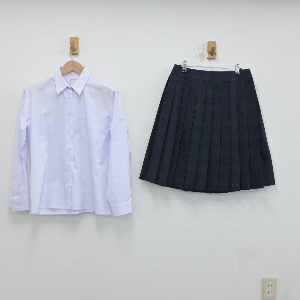 【中古】埼玉県 本庄第一高等学校 女子制服 6点（ブレザー・ニット・シャツ・スカート）sf016208