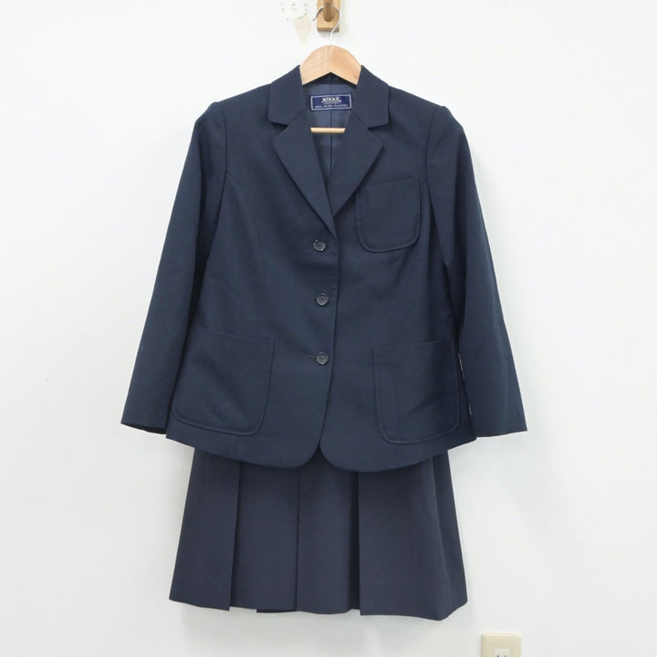 中古制服】茨城県 結城東中学校 女子制服 4点（ブレザー