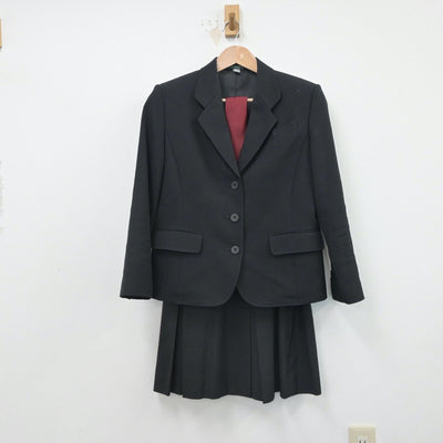 【中古】香川県 観音寺第一高等学校 女子制服 4点（ブレザー・ベスト・スカート）sf016226