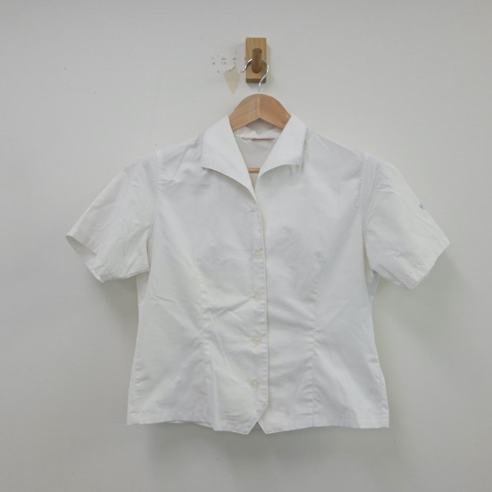 【中古】埼玉県 草加高等学校 女子制服 2点（シャツ）sf016236