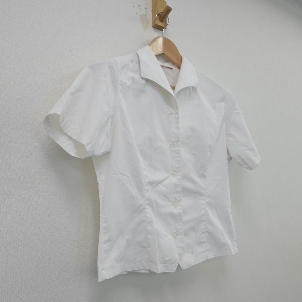 【中古】埼玉県 草加高等学校 女子制服 2点（シャツ）sf016236