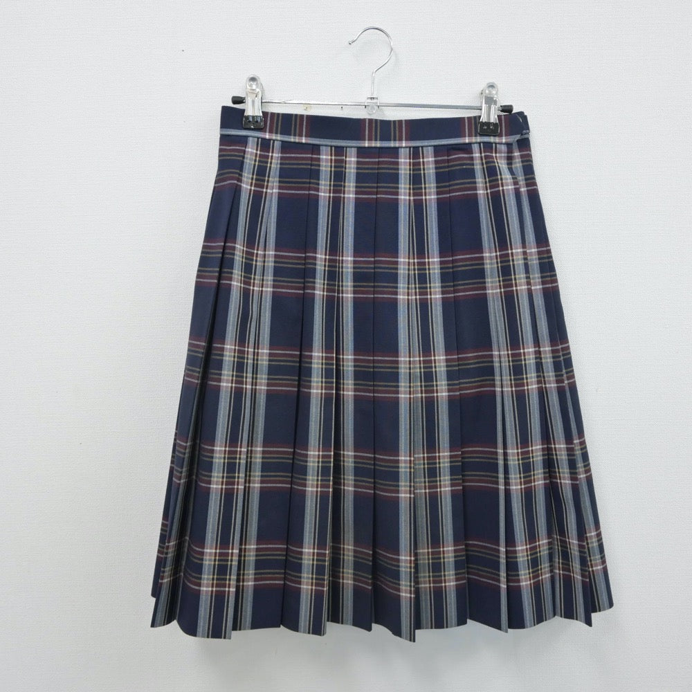 【中古】群馬県 東京農業大学第二高等学校 女子制服 1点（スカート）sf016240