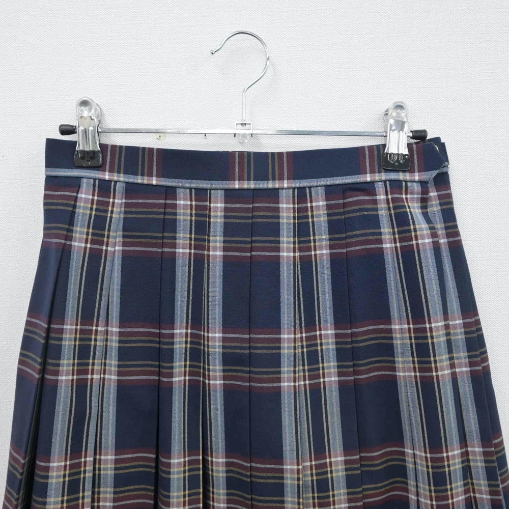 【中古】群馬県 東京農業大学第二高等学校 女子制服 1点（スカート）sf016240