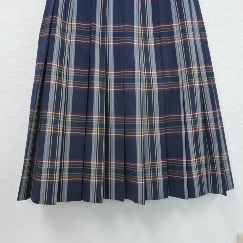 【中古】群馬県 東京農業大学第二高等学校 女子制服 1点（スカート）sf016240