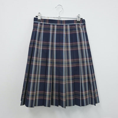 【中古】群馬県 東京農業大学第二高等学校 女子制服 1点（スカート）sf016240