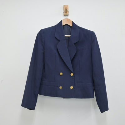 【中古】群馬県 東京農業大学第二高等学校 女子制服 3点（ブレザー・スカート）sf016241