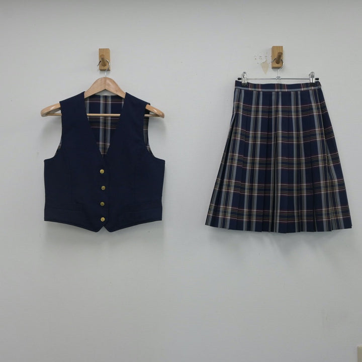 【中古制服】群馬県 東京農業大学第二高等学校 女子制服 4点（ブレザー・ベスト・スカート）sf016242【リサイクル学生服】 | 中古制服通販パレイド