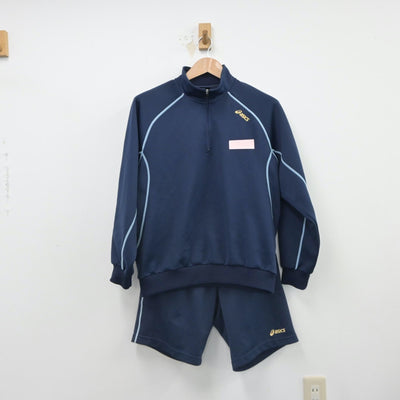 【中古】千葉県 鎌ヶ谷西高等学校 女子制服 2点（ジャージ 上・体操服 下）sf016246