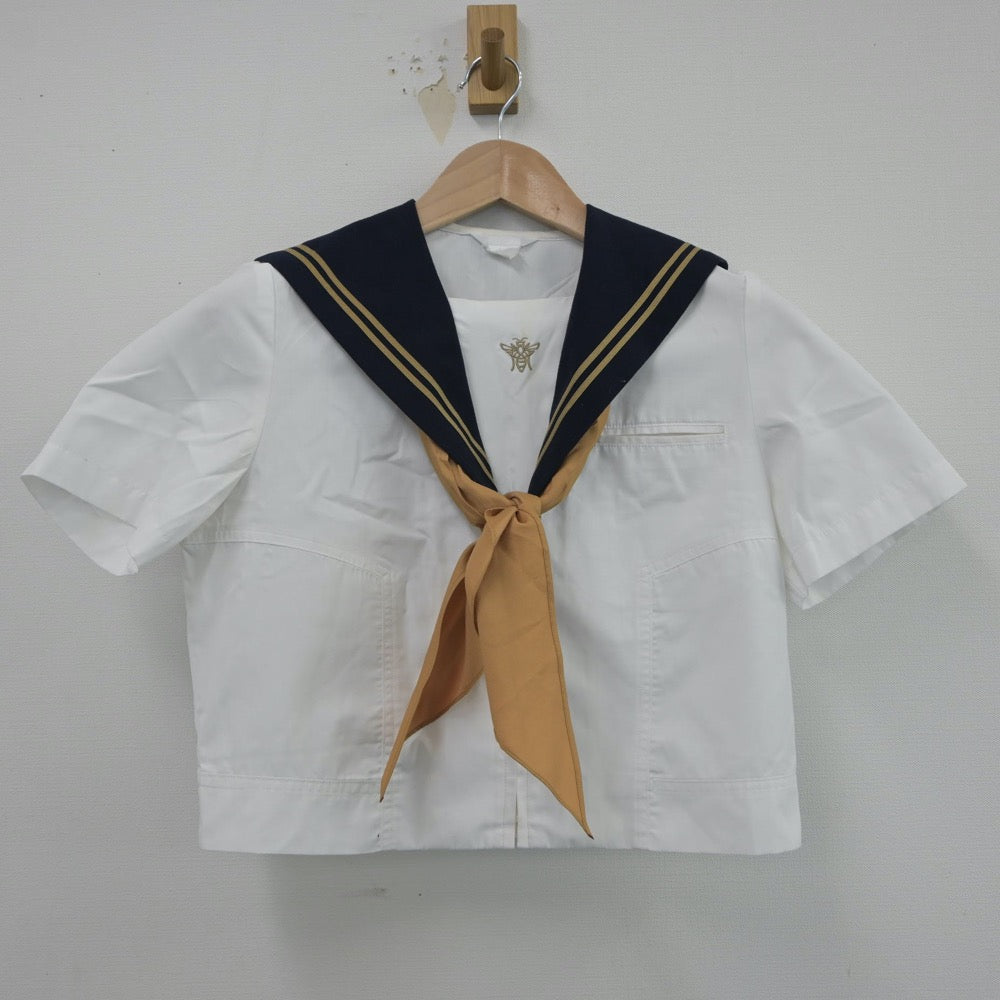 【中古】千葉県 鎌ヶ谷西高等学校 女子制服 2点（セーラー服）sf016248