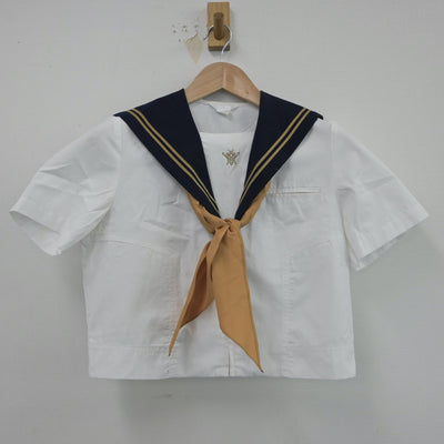 【中古】千葉県 鎌ヶ谷西高等学校 女子制服 2点（セーラー服）sf016248