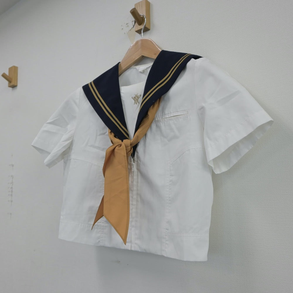 【中古】千葉県 鎌ヶ谷西高等学校 女子制服 2点（セーラー服）sf016248