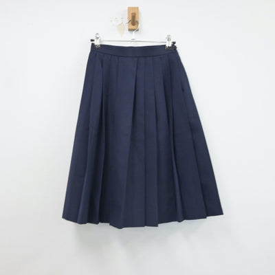 【中古】静岡県 江西中学校 女子制服 3点（セーラー服・スカート）sf016249