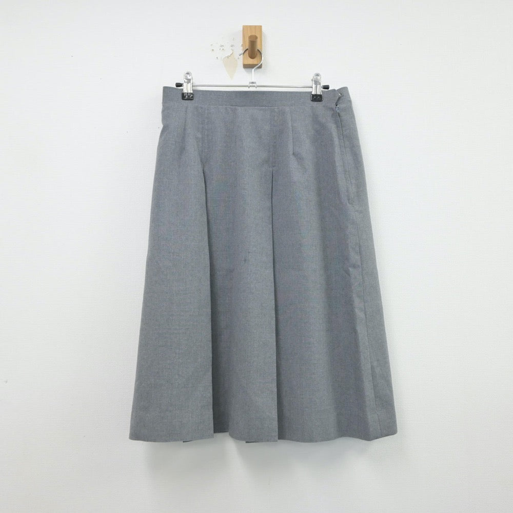 【中古】埼玉県 向陽中学校 女子制服 3点（ベスト・スカート）sf016251