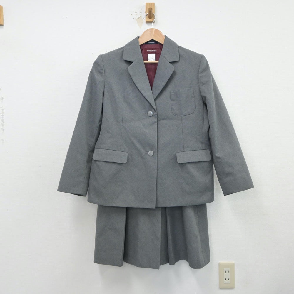 【中古】埼玉県 向陽中学校 女子制服 3点（ブレザー・ベスト・スカート）sf016252