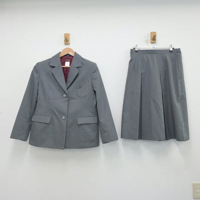 【中古】埼玉県 向陽中学校 女子制服 3点（ブレザー・ベスト・スカート）sf016252