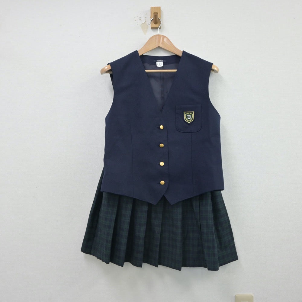 中古制服】福岡県 福岡第一高等学校 女子制服 5点（ブレザー・ベスト・スカート）sf016256【リサイクル学生服】 | 中古制服通販パレイド