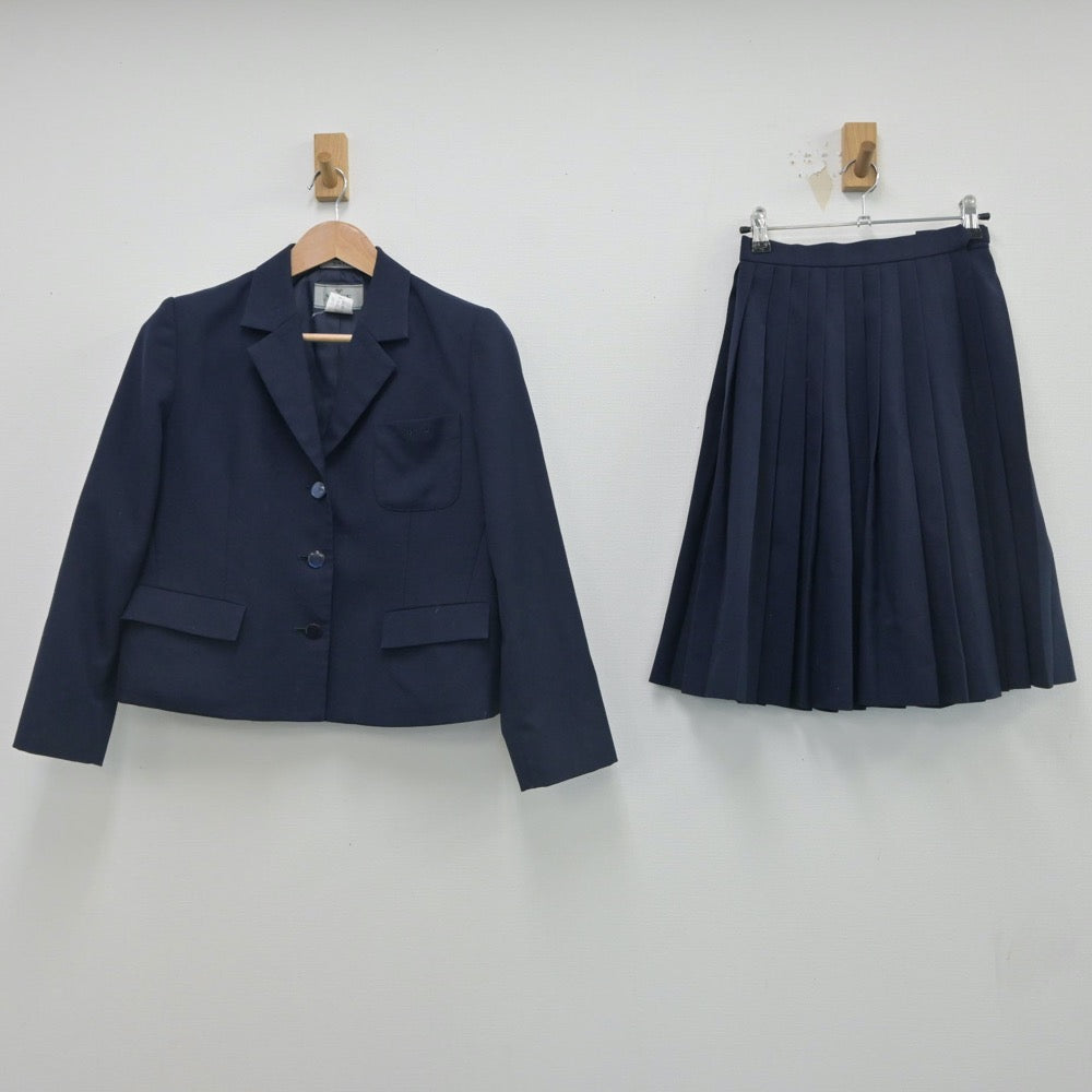 【中古】岐阜県 大垣工業高等学校 女子制服 2点（ブレザー・スカート）sf016259