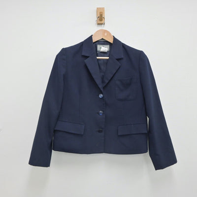 【中古】岐阜県 大垣工業高等学校 女子制服 2点（ブレザー・スカート）sf016259