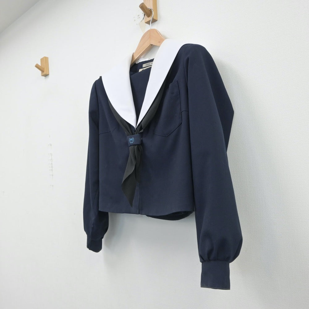 【中古】岐阜県 高田中学校 女子制服 2点（セーラー服）sf016260