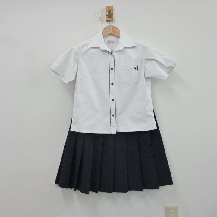 【中古制服】大分県 日出総合高等学校 女子制服 4点（シャツ・ニットベスト・スカート）sf016264【リサイクル学生服】 | 中古制服通販パレイド