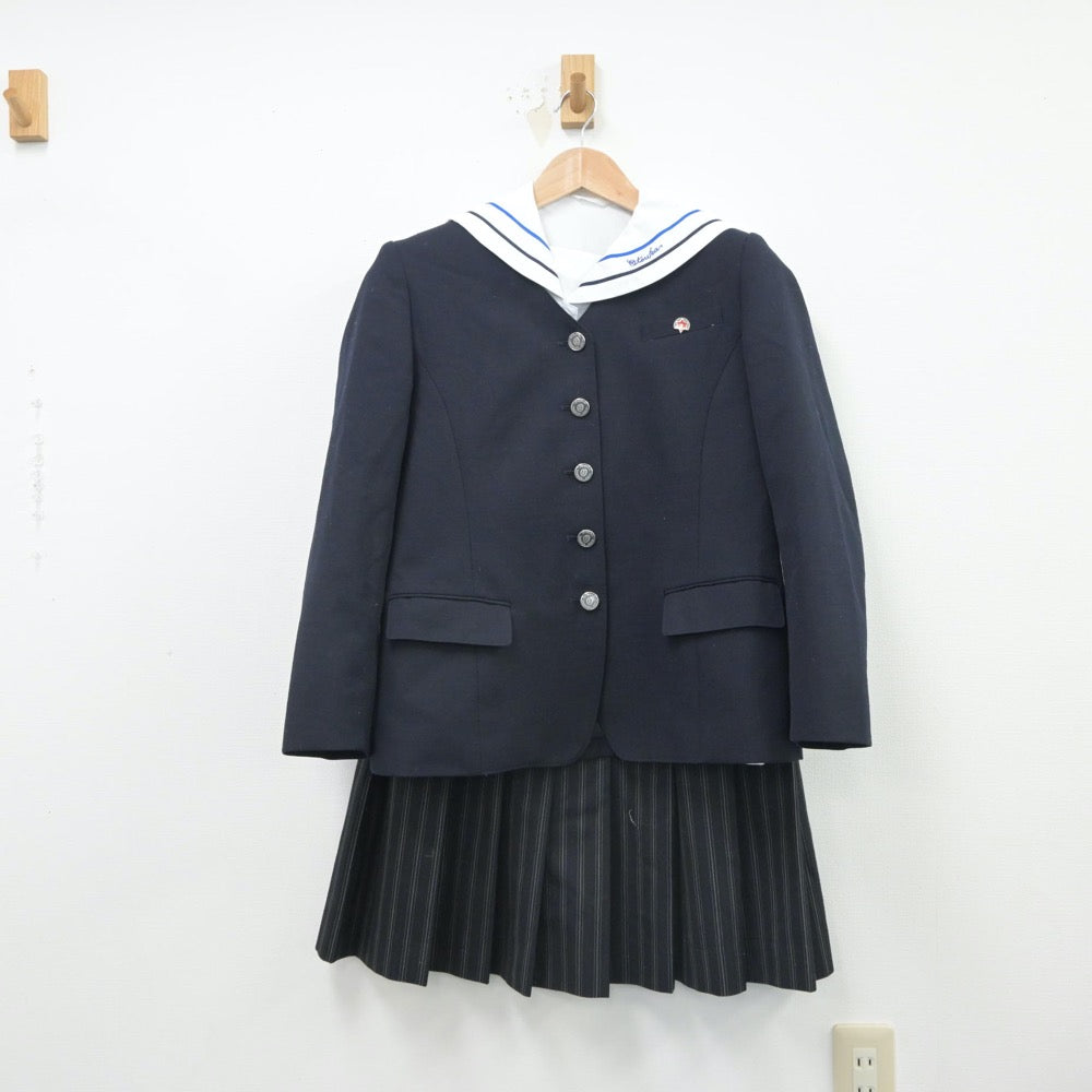 【中古】大阪府 大塚高等学校 女子制服 4点（ブレザー・シャツ・スカート）sf016267