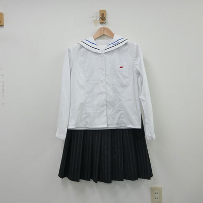 【中古】大阪府 大塚高等学校 女子制服 4点（ブレザー・シャツ・スカート）sf016267