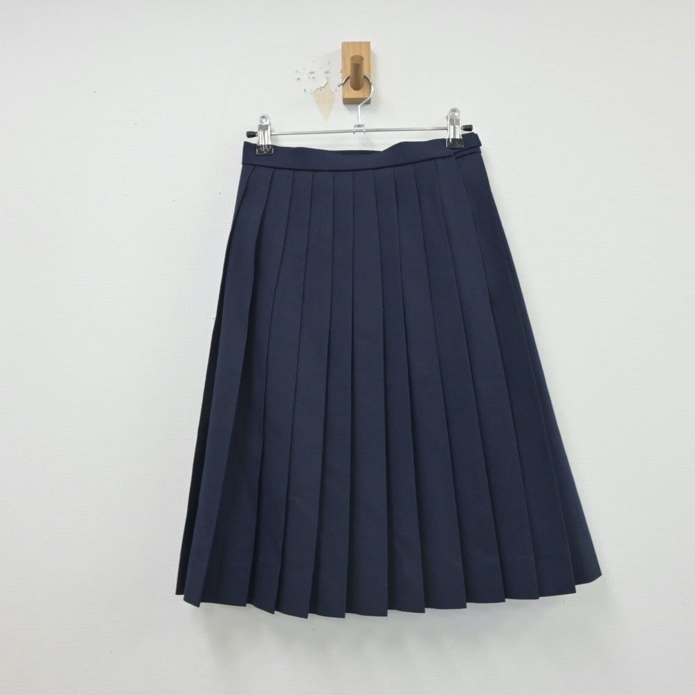 【中古】北海道 札幌丘珠高等学校 女子制服 2点（セーラー服・スカート）sf016269