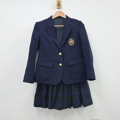 【中古】東京都 江戸川女子中学校 女子制服 3点（ブレザー・スカート）sf016271