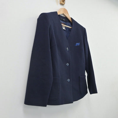 【中古】広島県 広島皆実高等学校 女子制服 1点（コート）sf016278