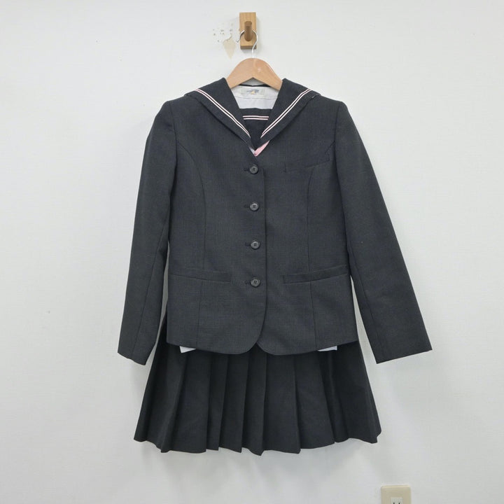 【中古制服】広島県 瀬戸内高等学校 女子制服 4点（ブレザー・セーラー服・スカート）sf016279【リサイクル学生服】 | 中古制服通販パレイド