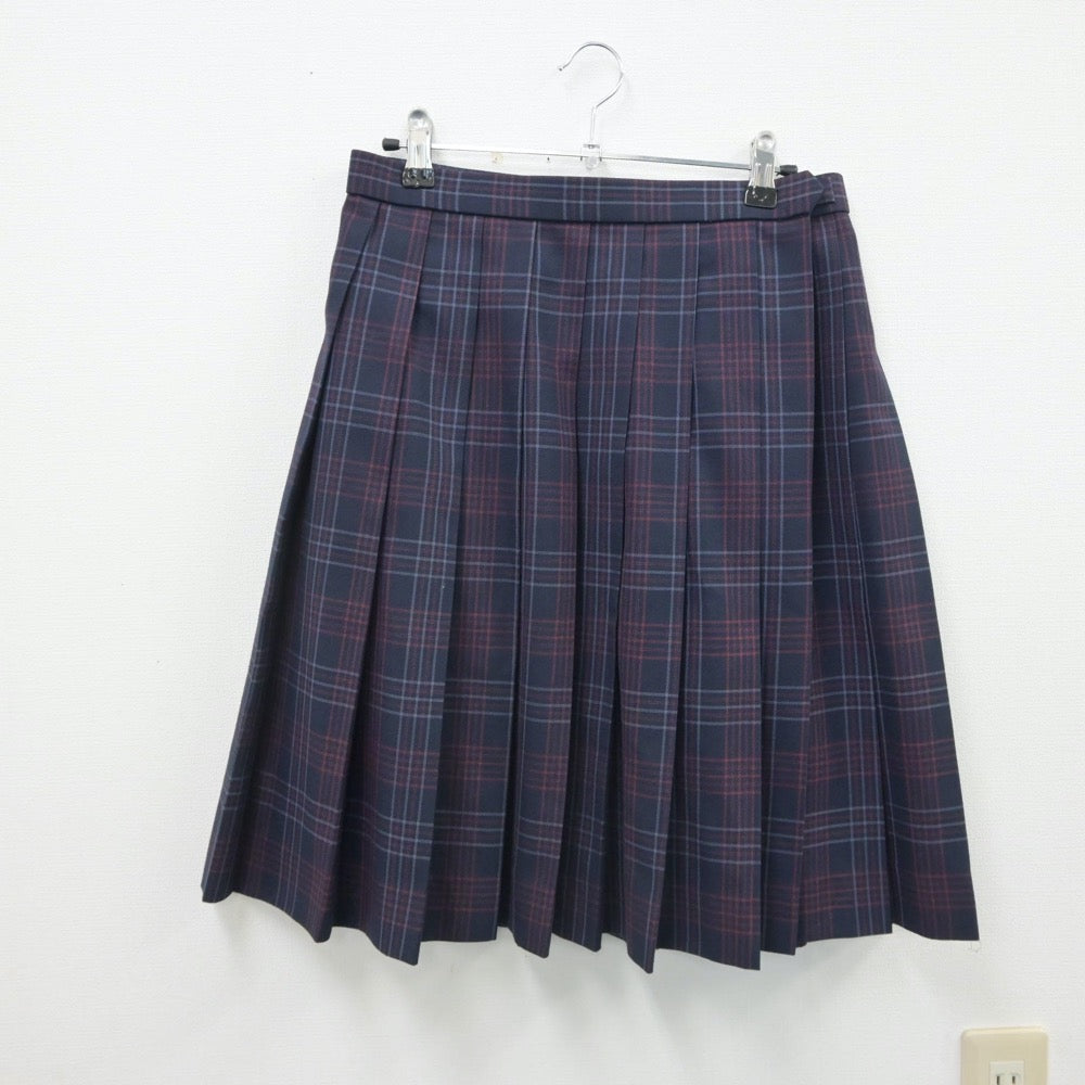 【中古】北海道 旭川西高等学校 女子制服 2点（スカート）sf016282